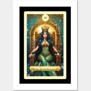 The Empress Card From the Light Mermaid Tarot Deck. Posters and Art